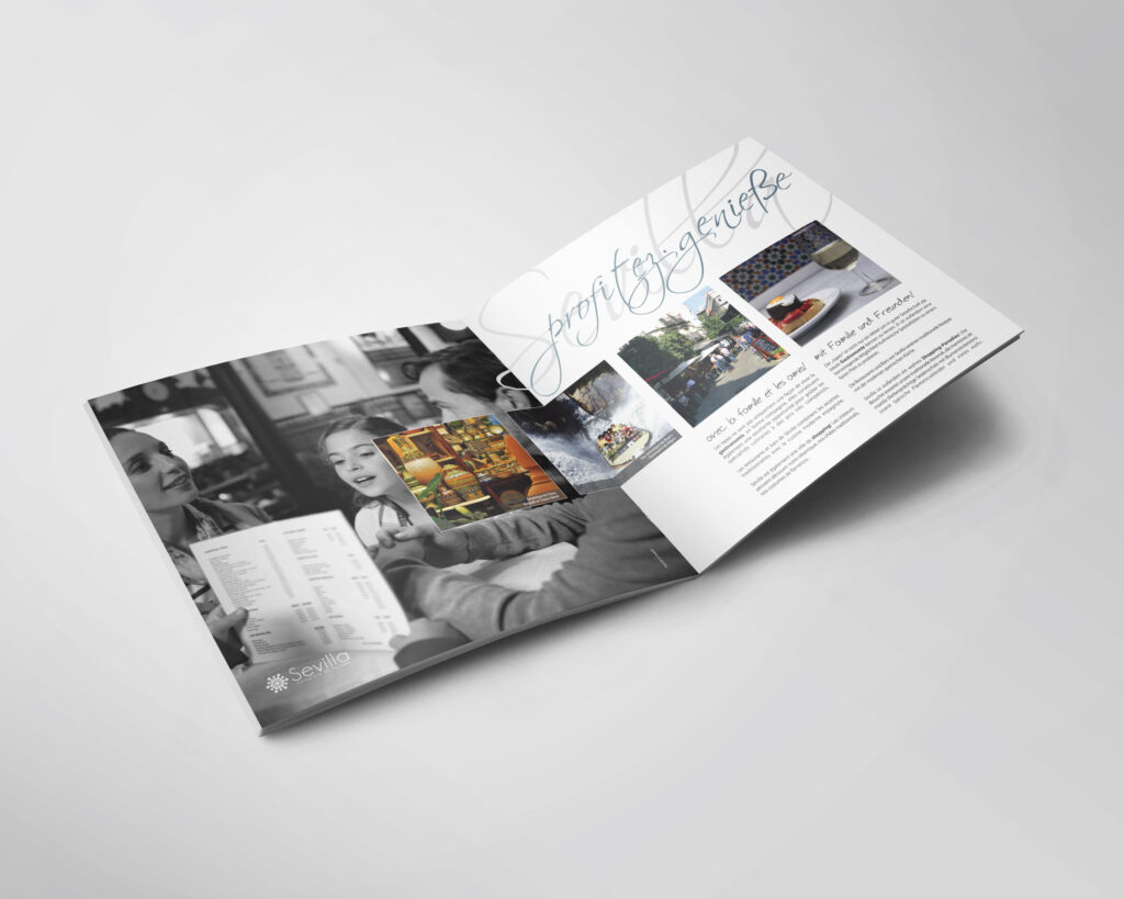 modello brochur turismo multipagina